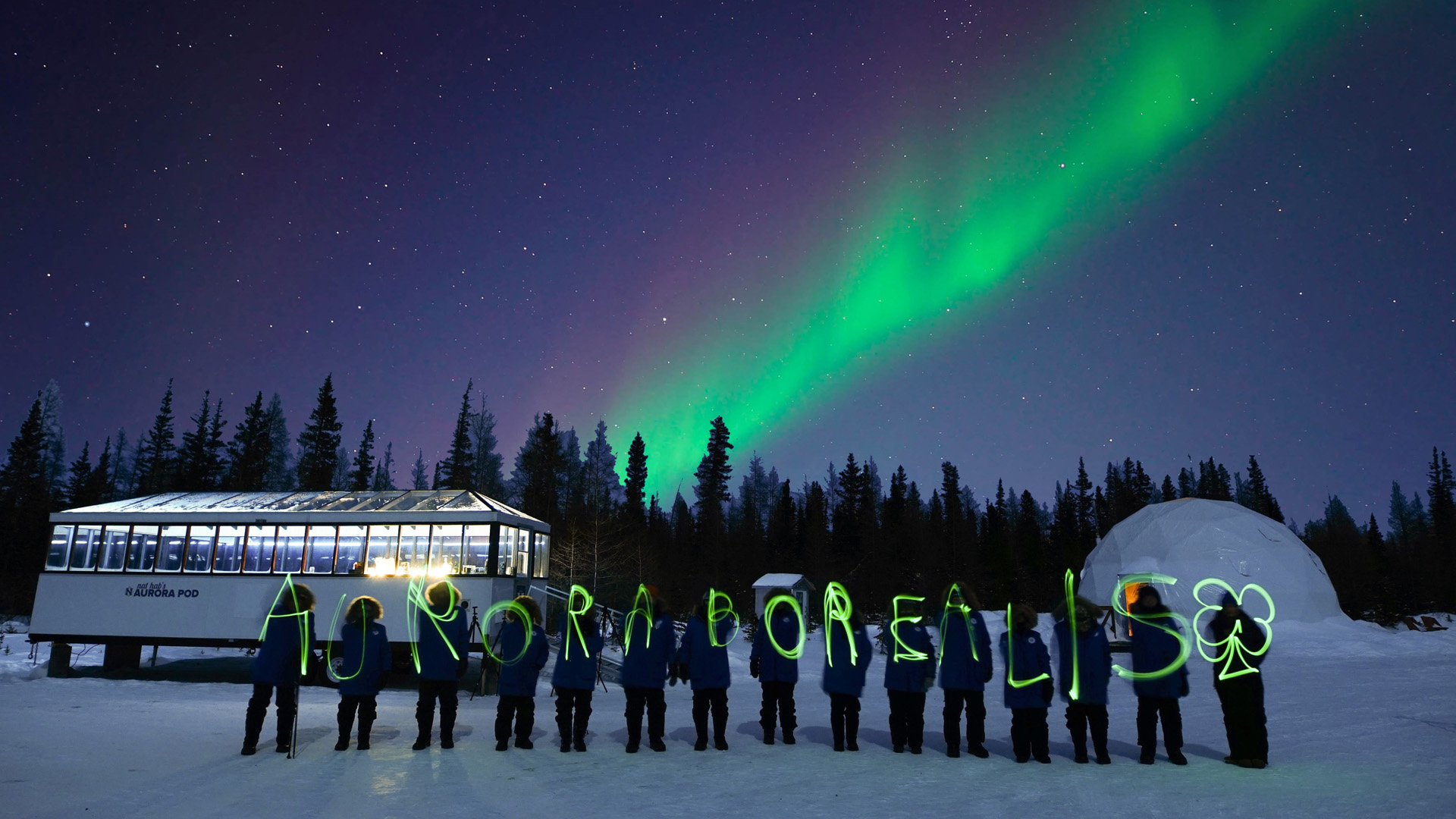northern lights, aurora borealis, Churchill, Canada
